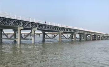 Puente de acero prefabricado Bailey
