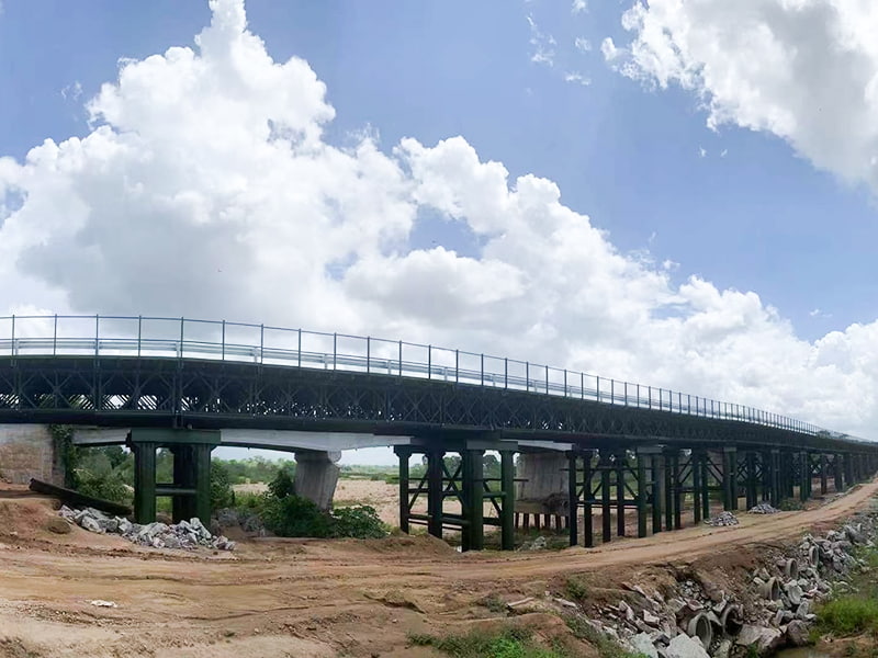 Puente de acero personalizado