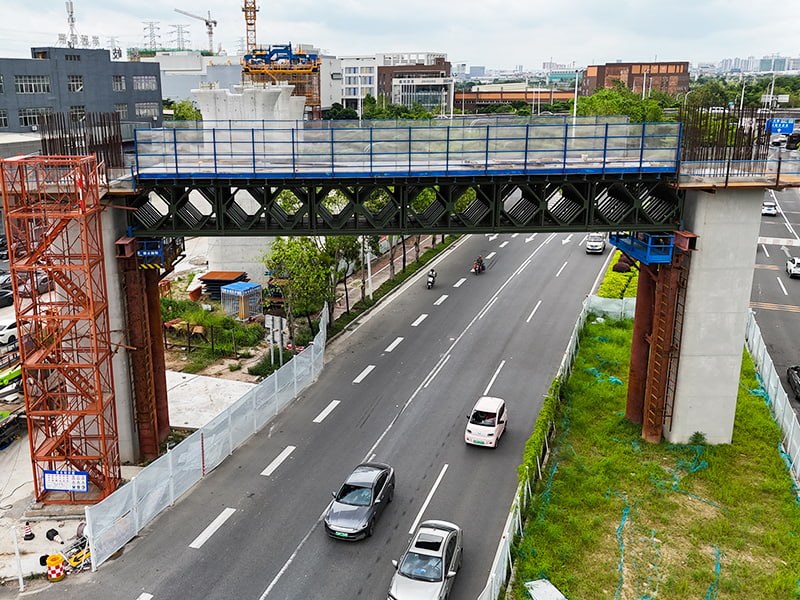 Soporte de construcción Super Bailey para ferrocarril de carga pesada de gran tramo
