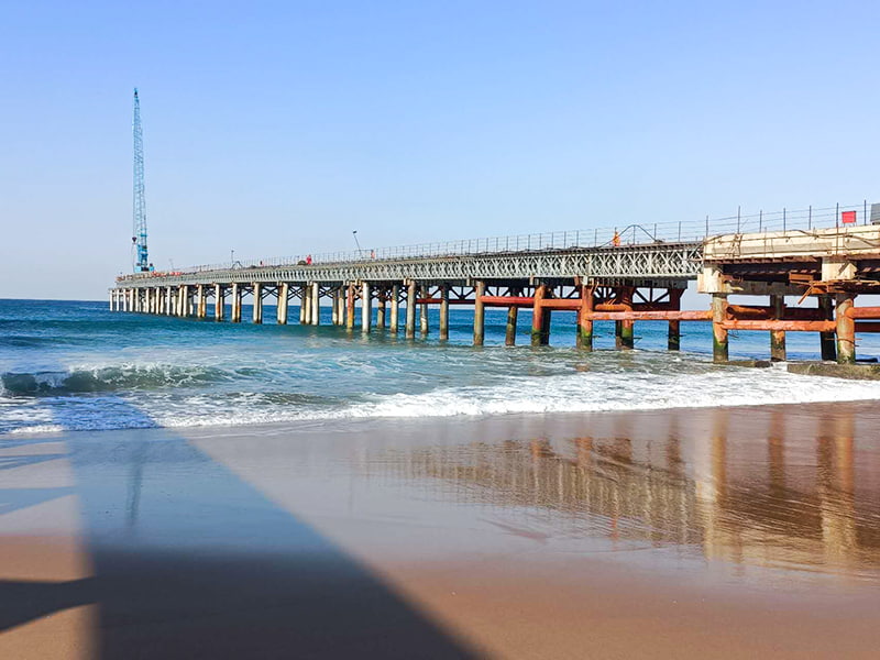 Puente de pasarela de acero resistente a la corrosión personalizado