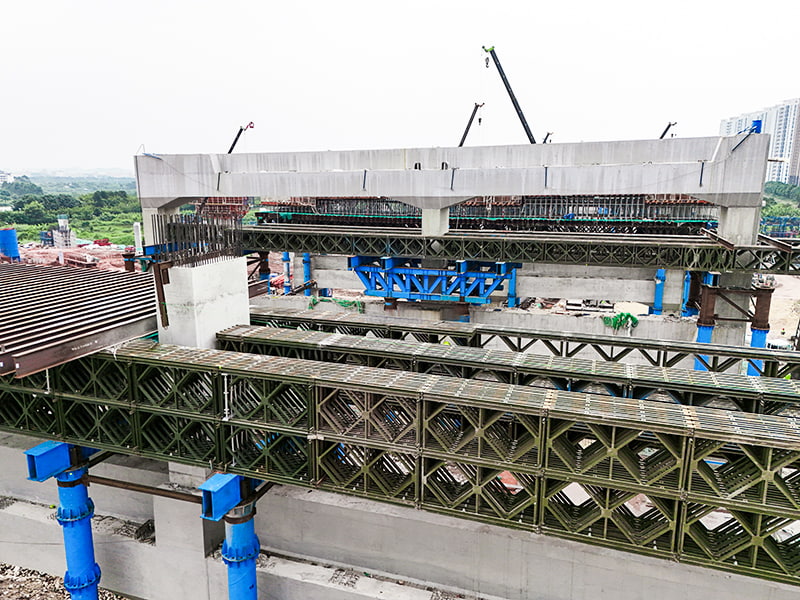 Soporte de construcción Super Bailey de carga pesada de gran tramo